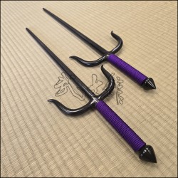 Sai 3 - Special Sai with natural finish and purple cord