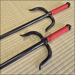 Sai 3 - Special Sai with natural finish and red cord