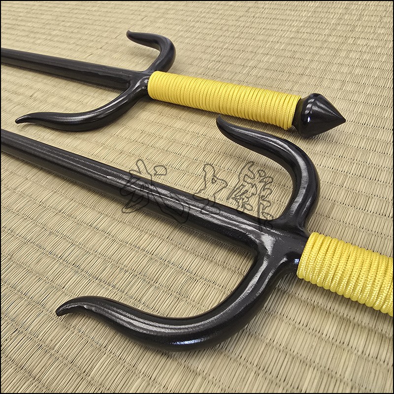 Sai 3 - Special Sai with natural finish and yellow cord