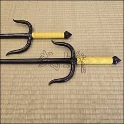 Sai 3 - Special Sai with natural finish and yellow cord