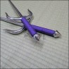 Sai 4 - Polished finish with purple cord