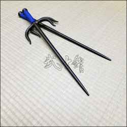Sai 4 - Black finish with blue cord