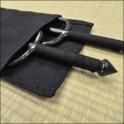 Sai 4 - Natural finish with black cord