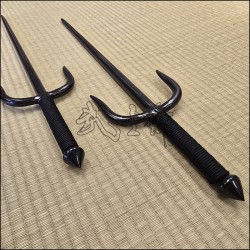 Sai 4 - Natural finish with black cord