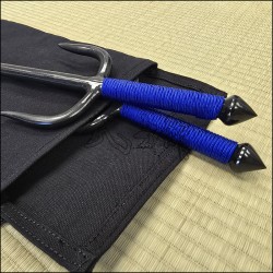 Sai 4 - Natural finish with blue cord