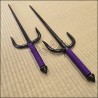 Sai 4 - Natural finish with purple cord
