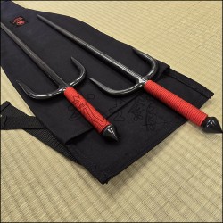 Sai 4 - Natural finish with red cord