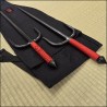 Sai 4 - Natural finish with red cord