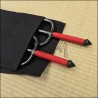 Sai 4 - Natural finish with red cord