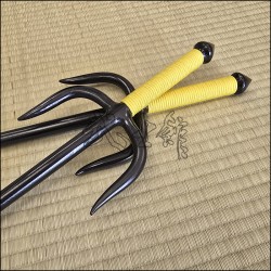 Sai 4 - Natural finish with yellow cord