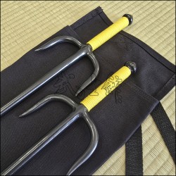 Sai 4 - Natural finish with yellow cord