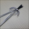 Sai 5 - Polished finish with black cord