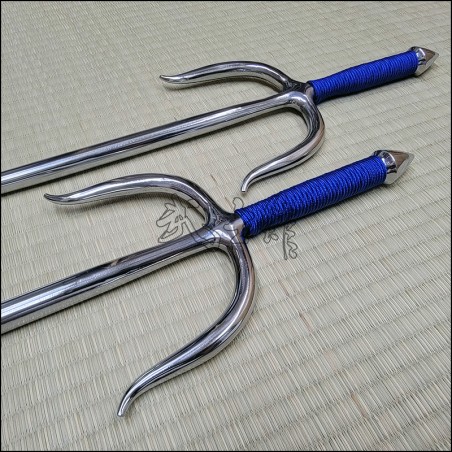 Sai 5 - Polished finish with blue cord