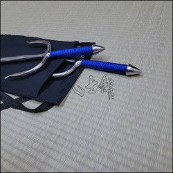 Sai 5 - Polished finish with blue cord