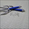 Sai 5 - Polished finish with blue cord