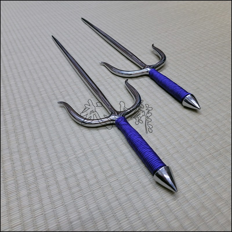 Sai 5 - Polished finish with purple cord