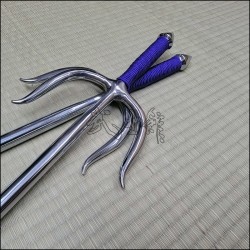 Sai 5 - Polished finish with purple cord