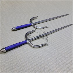 Sai 5 - Polished finish with purple cord