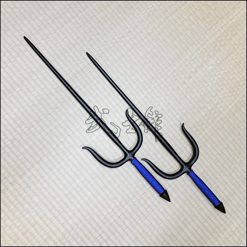 Sai 5 - Black finish with blue cord