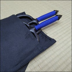 Sai 5 - Black finish with blue cord