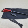 Sai 5 - Black finish with red cord