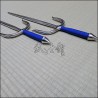 Sai 5 - Stainless steel polished finish with blue cord