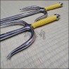 Sai 5 - Stainless steel polished finish with yellow cord