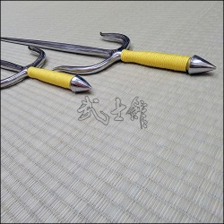 Sai 5 - Stainless steel polished finish with yellow cord