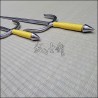 Sai 5 - Stainless steel polished finish with yellow cord