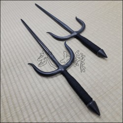 Sai 5 - Natural finish with black cord