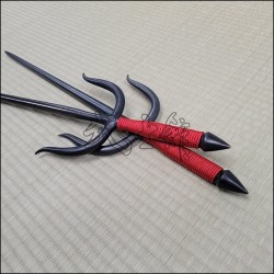 Sai 5 - Natural finish with red cord