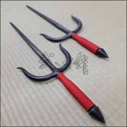 Sai 5 - Natural finish with red cord