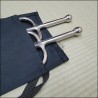 Sai 6 - Stainless steel polished finish with no cord