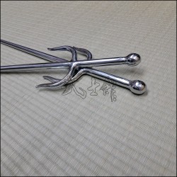 Sai 6 - Stainless steel polished finish with no cord