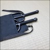 Sai 6 - Black finish with black cord