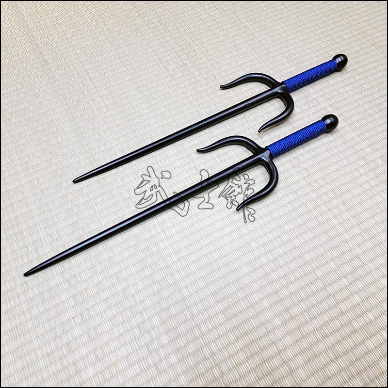 Sai 6 - Black finish with blue cord