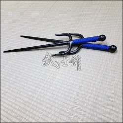 Sai 6 - Black finish with blue cord