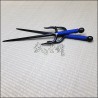 Sai 6 - Black finish with blue cord