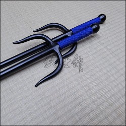 Sai 6 - Black finish with blue cord
