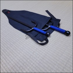 Sai 6 - Black finish with blue cord