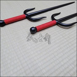 Sai 6 - Black finish with red cord