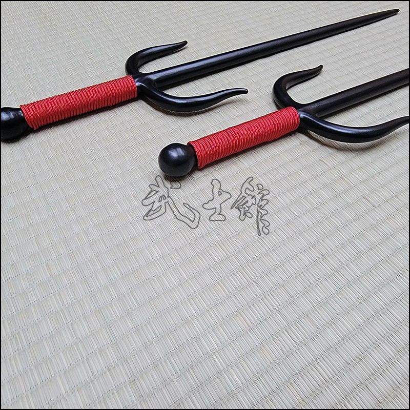 Sai 6 - Black finish with red cord