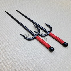 Sai 6 - Black finish with red cord