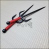 Sai 6 - Black finish with red cord