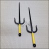 Sai 6 - Black finish with yellow cord
