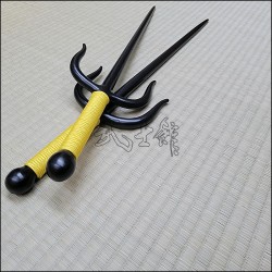 Sai 6 - Black finish with yellow cord