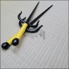 Sai 6 - Black finish with yellow cord