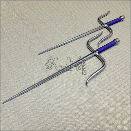 Sai 8 - Polished finish with purple cord