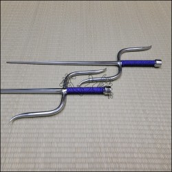 Sai 8 - Polished finish with purple cord