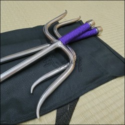 Sai 8 - Polished finish with purple cord